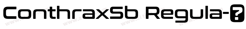 ConthraxSb Regula字体转换